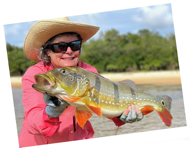 guided fishing Brazil