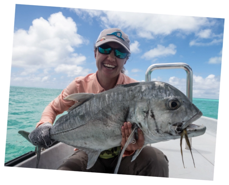 Steph Albano owner Finatical Flyfishing