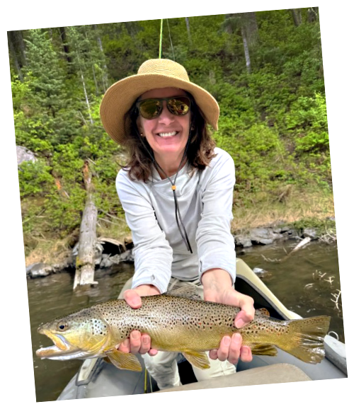 woman big brown teton-valley